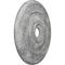 Ekena Millwork Logan Medallion (Canopies up to 6 1/8"), 24 1/4"OD x 3 7/8"ID x 2"P, Ultra Pure White Crackle CM24LO1UWC - alternate 2
